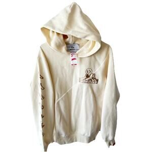 NEW Jungles Jungles Cream Ying Yang Pullover Hoody Sweatshirt Tang RETIRED Men S